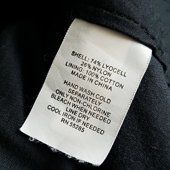 Express Black Lined Skirt Size 4 - Picture 6 of 6